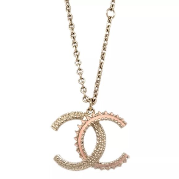 Chanel Gold CC Pendant Necklace - Picture 1 of 4